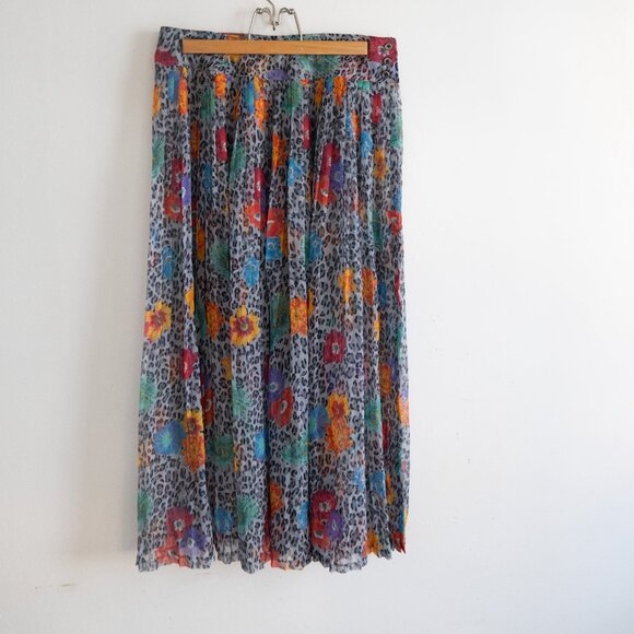 Vintage KENZO Paris High Waisted 100% silk - Picture 3 of 3